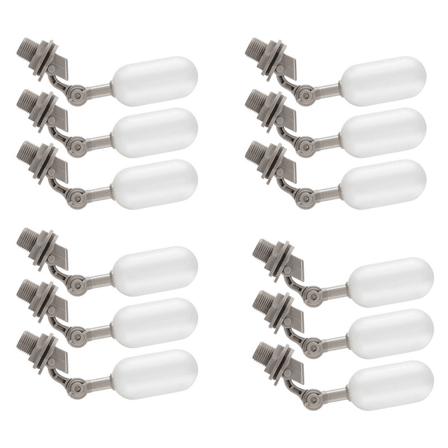 12Piece Float Valve Set, 1 / 2Inch Water Supply Pipe Float Valve with