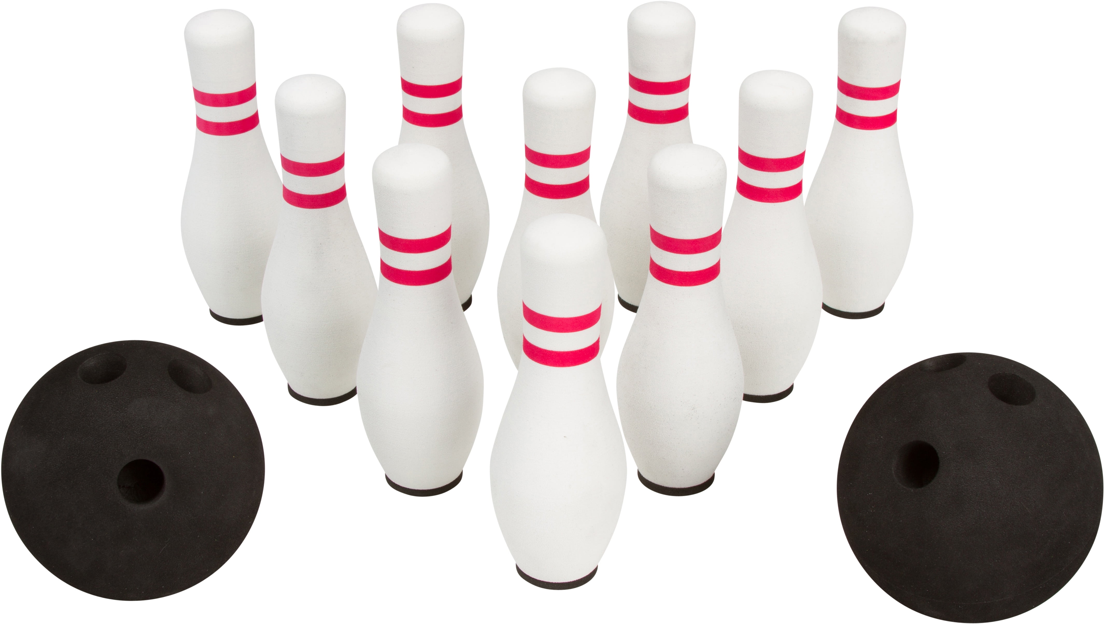 12 Piece Foam Bowling Set 10 Pins & 2 Balls By Allures & Illusions