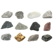 12 Piece Introduction to Metamorphic Rocks Kit - Includes 1 Specimens - Great for Geology Classrooms & Basic Field Testing Labs - Tech Cut Rocks by Eisco Labs