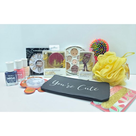 12 Piece Makeup, Glam & Beauty Gift Set