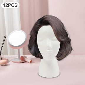12-Piece Mannequin Heads, 11.02in Height, 20.87in Head Circumference For Professional Hairdressers, Stylists To Display Neck Scarves And Hair Accessories