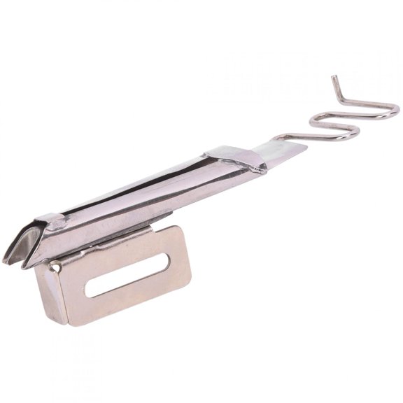 12-Piece Metal Right Angle Bias Tape Set for Single Needle High Head & Synchronized Sewing Machines - 12mm to 32mm Inlet Sizes