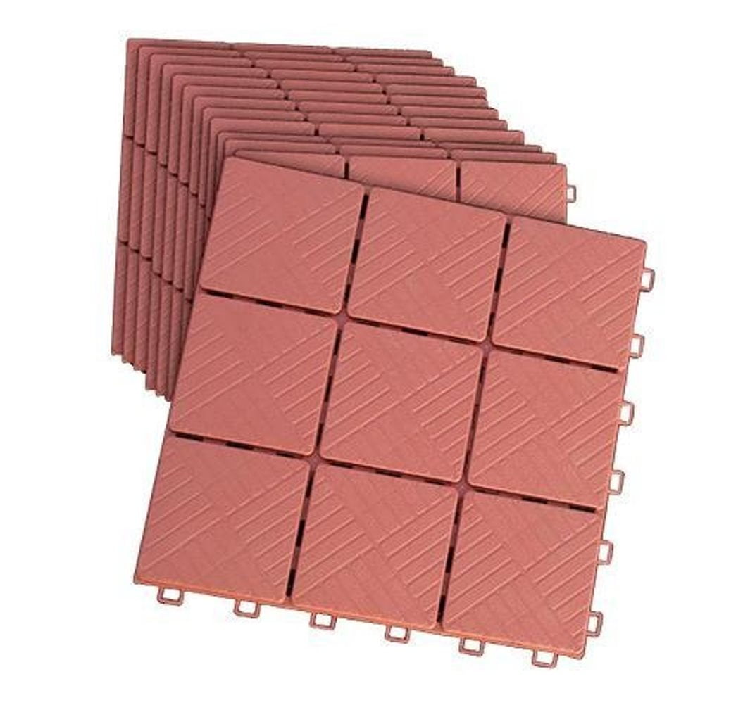 Quick-Snap Patio Walkway Pavers 12-Piece Set Quick-Snap Patio Walkway Pavers 12-Piece Set