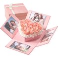 12-Piece Preserved Roses in an Explosion Box Forever Flowers Last Over ...