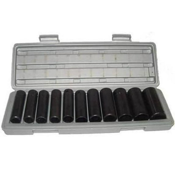 SAE Standard Deep Well Impact Socket Wrench Set