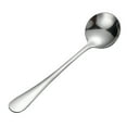 thumbnail image 1 of 12-Piece Soup Spoons, Round Stainless Steel Spoons Ice Cream Spoon, Stainless Steel Cocktail Stirring Spoons Briout, 1 of 5