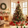 thumbnail image 1 of 12-Piece Velvet Crisscross Bow Collection - Timeless Holiday Decor for Christmas Trees, Wreaths & Gift Packages, 1 of 5