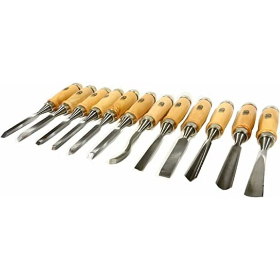 12 Piece Wood Working Chisel Set