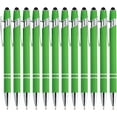 thumbnail image 1 of 12 Pieces Ballpoint Pen with Stylus Tip, 2 in 1 Stylus Pens Stylish Pen, Metal Stylus Pen for Touch Screens, 1.0 mm Black Ink, 1 of 7