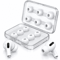 12 Pieces Earbud Tips Replacement Set with Storage Box (S/M/L) ,for ...