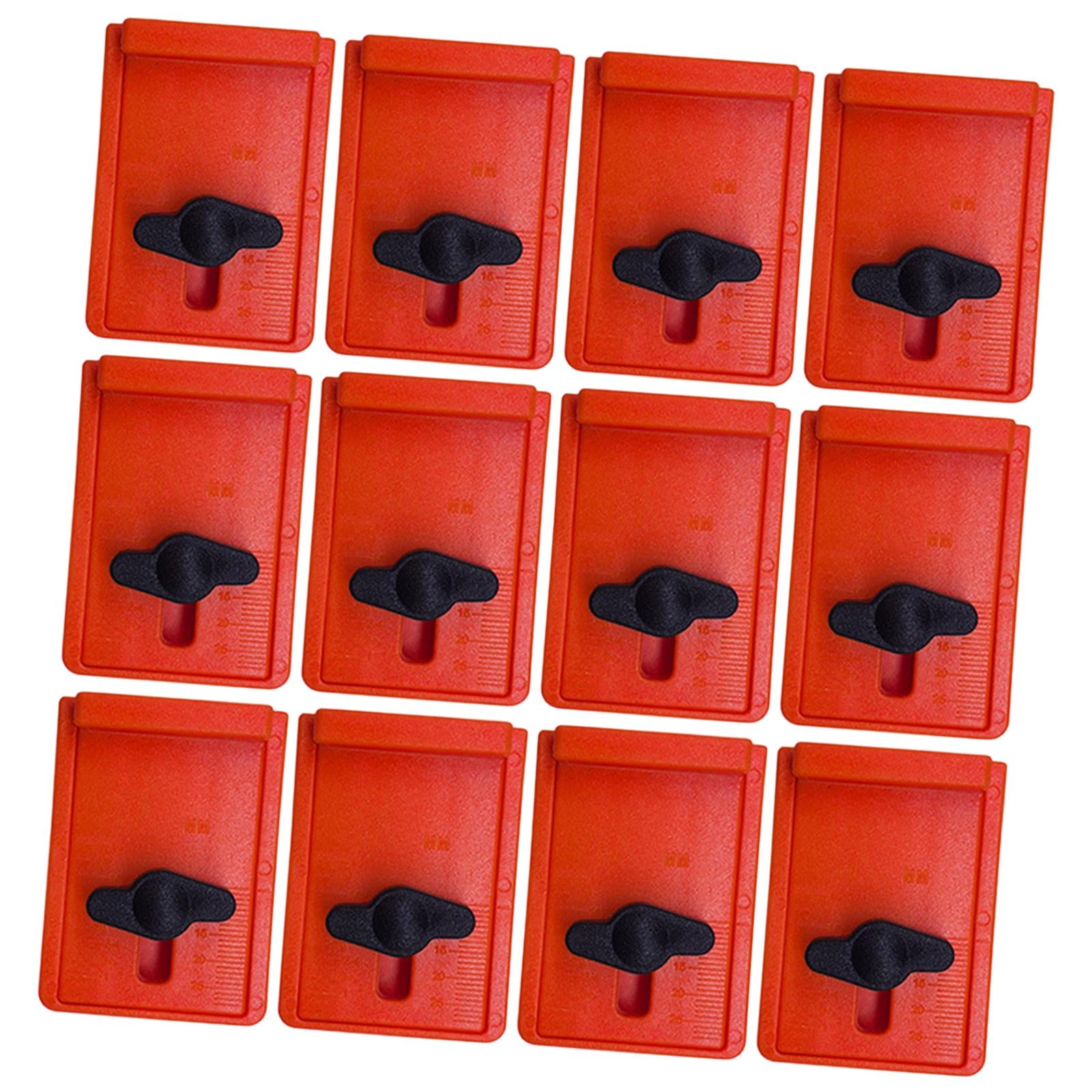 12 Pieces Floor Gap Spacers Support Adjuster ABS Material for Wood Laminate Vinyl Flooring Installers
