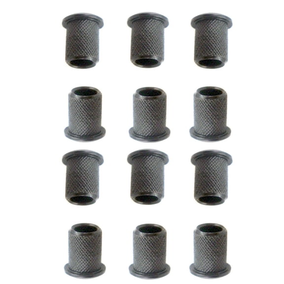 12 Pieces Guitar Strings Mounting Ferrules Guitar Replacement Parts