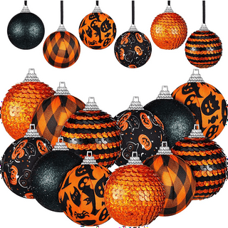 Wovilon Christmas Ball Ornaments - 36pcs Shatterproof Plastic Christmas  Ornaments Hanging Ball Decorations for Xmas Tree, Holiday, Wedding, Party  (Navy) 