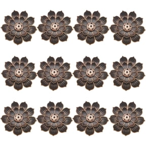 12 Pieces Incense Holder Lotus Sticks Incense Burner Cone Incense Burner Ash Catcher for Home Fragrance Yoga Sauna SPA
