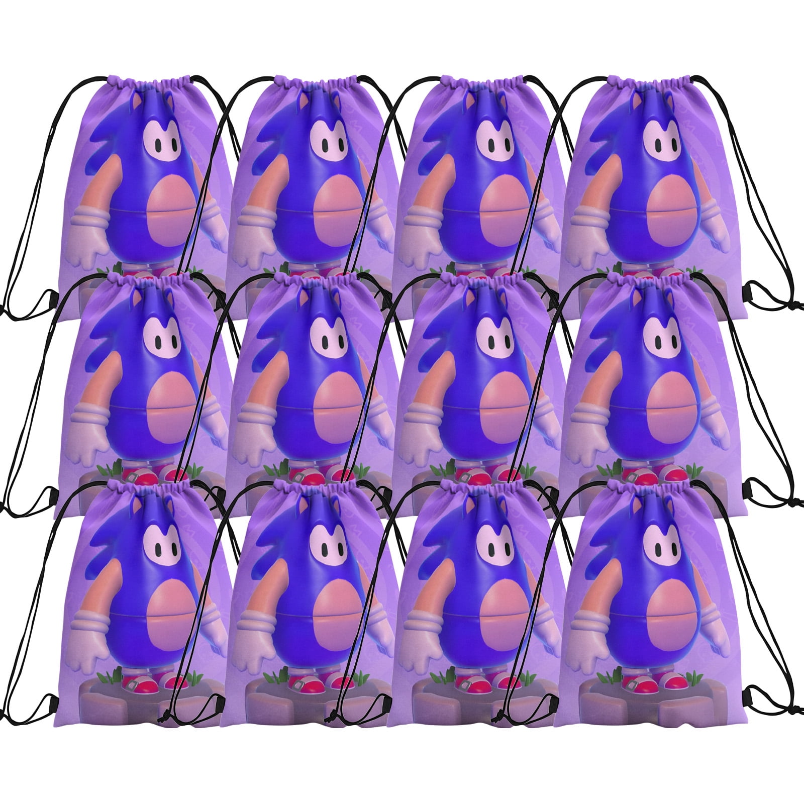 12 Pieces Kawaii Guys Candy Drawstring Bag, Drawstring Goodie Favor ...