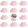 thumbnail image 1 of 12 Pieces Mini Tutu Table Skirt Wine Bottle Cover Tutu Skirt Tulle Vase Skirt Decor Garland Centerpieces for Wedding Baby Shower Cake Dessert Birthday Party, 1 of 6