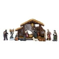 thumbnail image 1 of 12 Pieces Nativity Set for Christmas Indoor, Real Nativity Scene Figurines Christmas Nativity Sets & Figures Manger Scene Resin Crafts for Christmas Home Decor, 1 of 8
