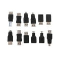 thumbnail image 1 of 12 Pieces OTG USB Adapter Kit for High Speed Data Sync and Charging for Smartphones Tablets and Laptops, 1 of 9