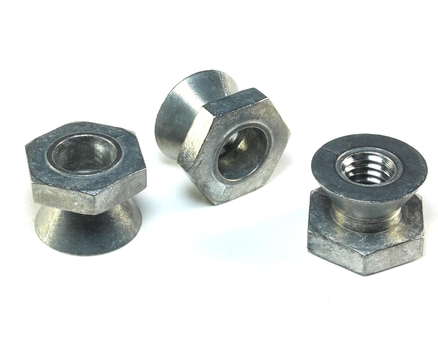 12 Pieces Of 1/213 BreakAway Shear Nuts, Zamak5, Security AntiTheft