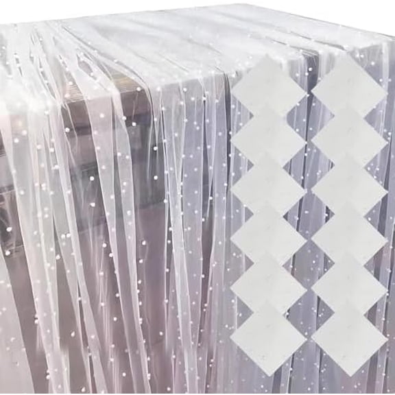 12 Pieces Pearl Tulle Table Runner Elegant Tablecloth Wedding Veil for Wedding Arch Dessert Table Decorations$$Electronics Accessories