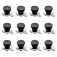 thumbnail image 1 of 12 Pieces Pot Lid Handle Knob Cap Set Heat Resistant Stainless Steel for Universal Cookware Replacement, 1 of 9