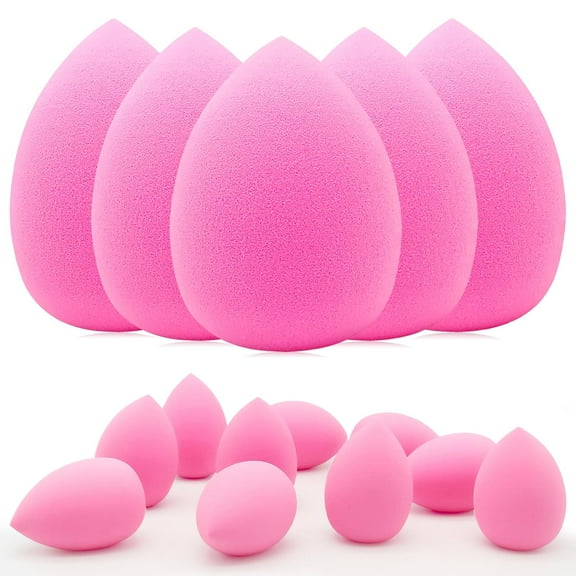 12 Pieces Professional Makeup Sponge Set,Latex Free Flawless Soft Setting Face Puffs,Multicolor Beauty Sponge Blender Cosmetic Applicator for Powder,Liquid,Facial Makeup Tools