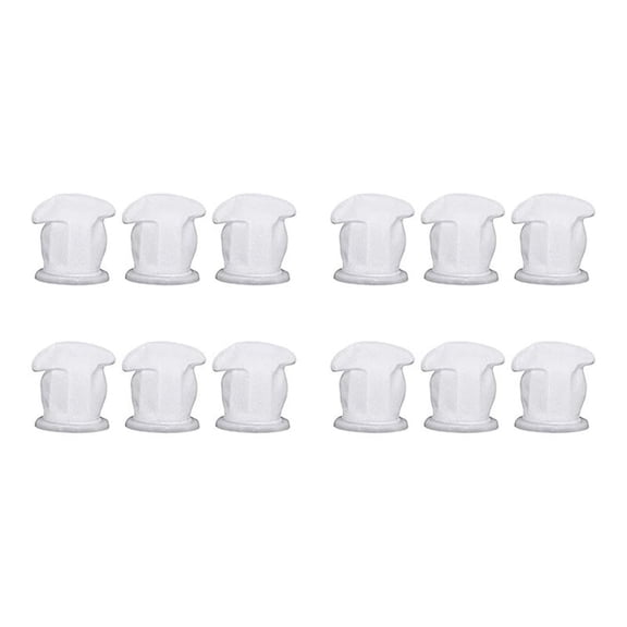 12 Pieces Replacement Filter Dirt Filter Compatible for Kobold VC100 Washable Cordless Hand Vacuum Cleaner