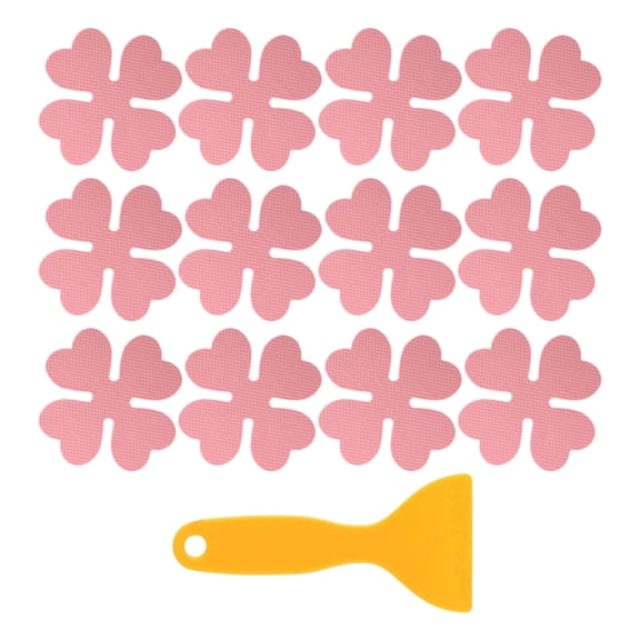 12 Pieces Rubber Anti Slip Stickers For Bathtubs Pool Step Anti Slip Bathroom