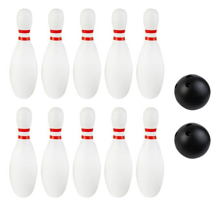 12 Pieces / Set Bowling Game Set Funny Outdoor Indoor Leisure 14 - 22cm