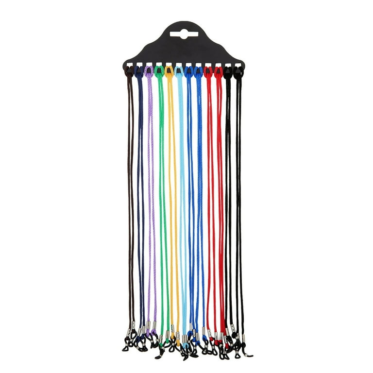 12 Piece Eyewear Leashes Set Decorative Multicolored Nylon Cord Accessories for Glasses Spectacles Walmart