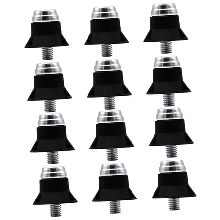 12 Pieces Soccer Boot Cleats Football Shoe Spikes Replacements Easy Install Durable Portable Threading Screw Stable Rugby Studs 13M/16mm Accs