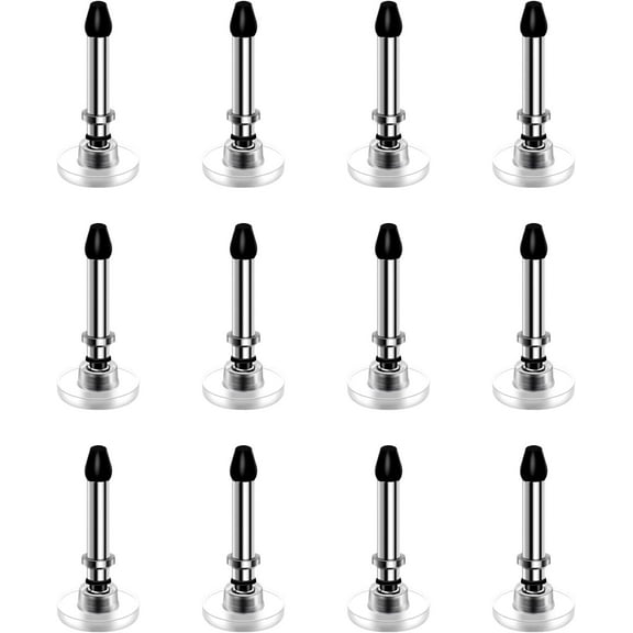 12 Pieces Stylus Pen Tips Replacement Tips Precision Round Shape Replaceable Stylus Universal Stylus Pen Disc Tips for Touch Screen Devices Daily Using Supplies