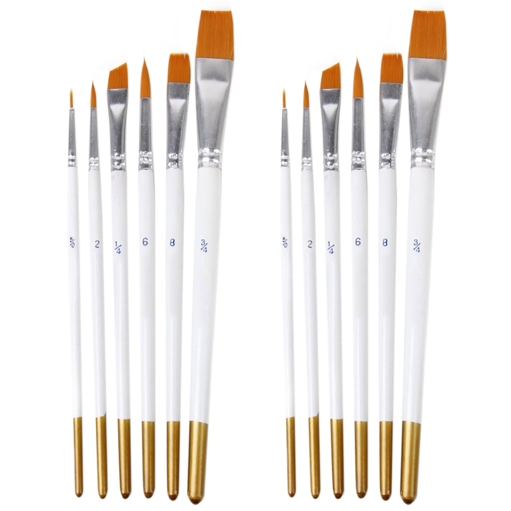 12 Pieces Watercolor Oil Paint Brush MultiFunction Paint Brush Art and