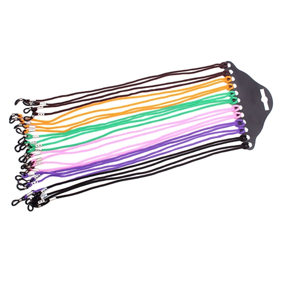 12 Piezas Gafas de Sol Soporte Correa Ajustable Cadena Gafas Retenedor