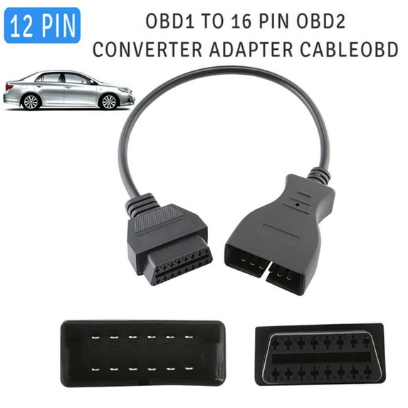 12 Pin OBD1 to 16 Pin OBD2 Convertor Adapter Cable for GM Diagnostic Scanner US US