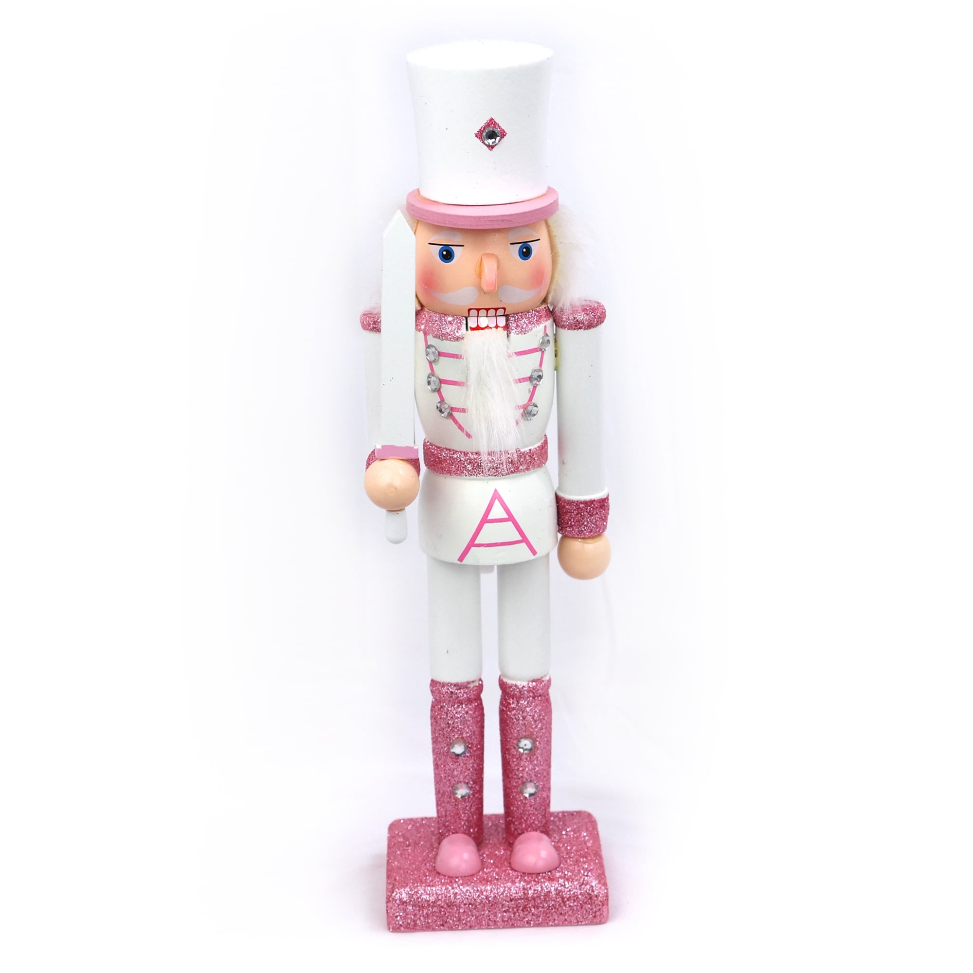 12 Pink Nutcracker Figure w White Sword – UK | Ubuy