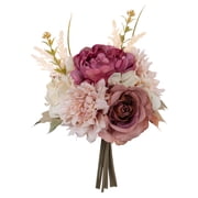 12" Pink Peony & Hydrangea Mix Real Touch Bundle by Ashland