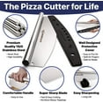 thumbnail image 1 of 12" Pizza Making Kit (Set of 2) - Pizza  Rocker + Stainless Steel Peel with Folding Handle, 1 of 6