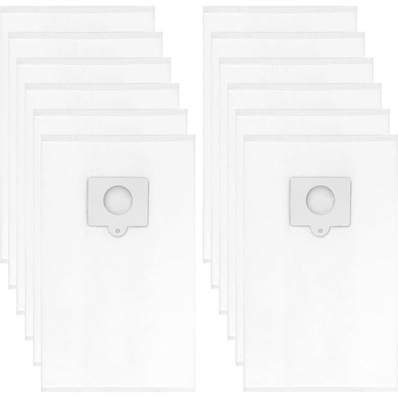 12 Pk Style Q/C 53292 Hepa Filtration Bags,Compatible with Kenmore Style C & Style Q 20-53292 5055 50557 50558 Hepa Filtration Canister Vacuum Bags. Also Fits Panasonic C-5, C-18