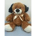 thumbnail image 1 of 12" Plush Stuffed Animal Brown and Black Puppy Dog, 1 of 1