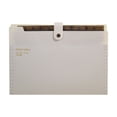 12 Pocket Accordion File Organizer, A4 Expanding Document Folder With ...
