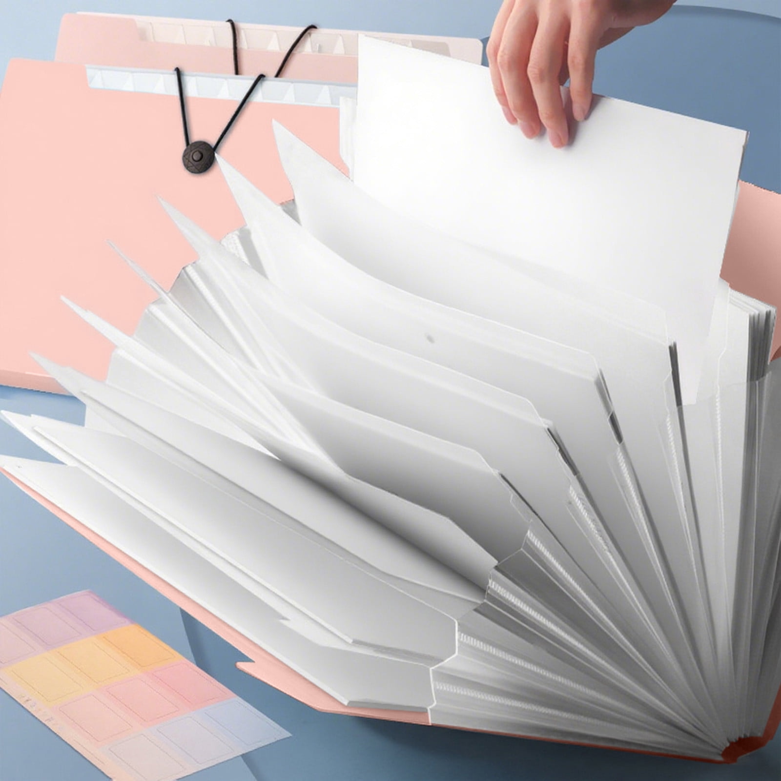 12-Pocket Expanding File Folder, Accordion Document Organizer with ...