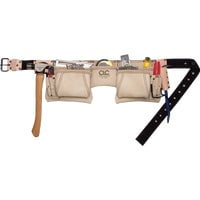 12-Pocket Heavy-Duty Construction Carpenter Apron