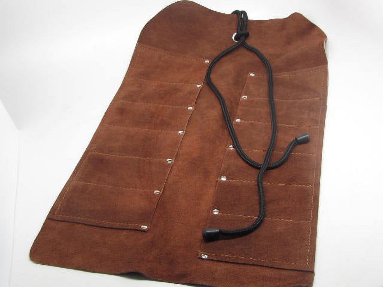 12 Pocket Leather Tool Roll Wood Carving Tools Knives Gouges Chisels By