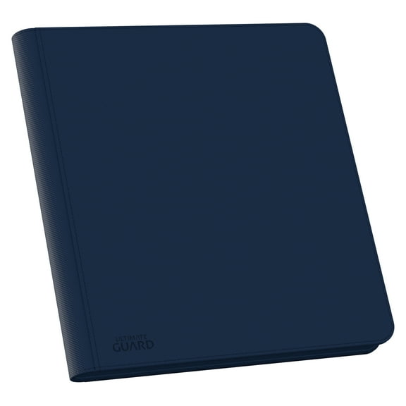 Ultimate Guard 12 Pocket Quadrow Zipfolio XenoSkin - Dark Blue New