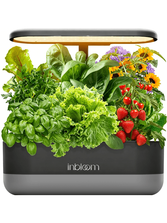 12-Pod Hydroponics Growing System Indoor Herb Garden Planter Kit Hydroponic Indoor Gardening System with Pods, 4.2L Water Pump, and Height Adjustable Perfect Gift for Women