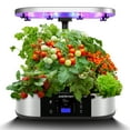 thumbnail image 1 of 12 Pods Hydroponics Growing System, Indoor Garden with 30W 120 LED Grow Light, Silent Pump System, Automatic Timer, 1 of 9