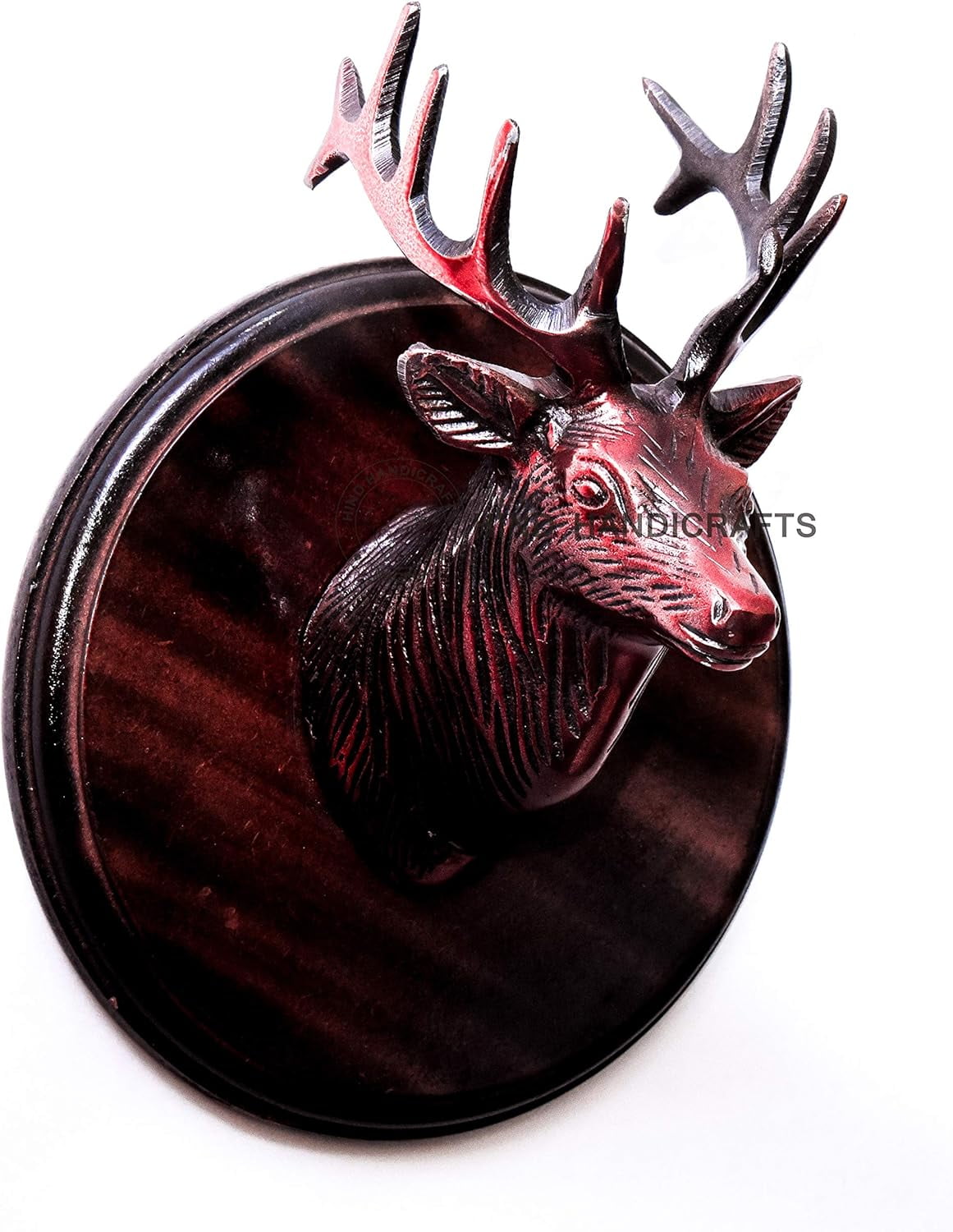 12 Point Buck Deer Head Bust Wall Mount Hanging Animal Head Wall
