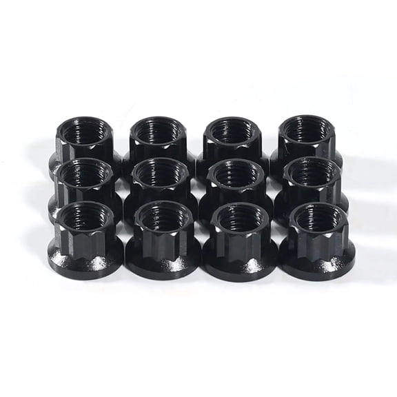 12 Point Nut 5/16-24 UNF Torx Style Socket Size 3/8 Set of 12 | Xotic Performance N0802