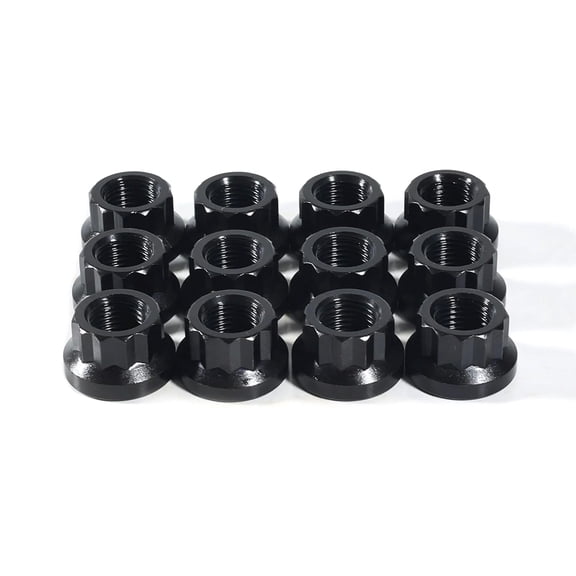 12 Point Nut M12 1.25 Thread Torx Style Socket Size 16 mm With 0.925 Collar Set of 12 | Xotic Performance N0302